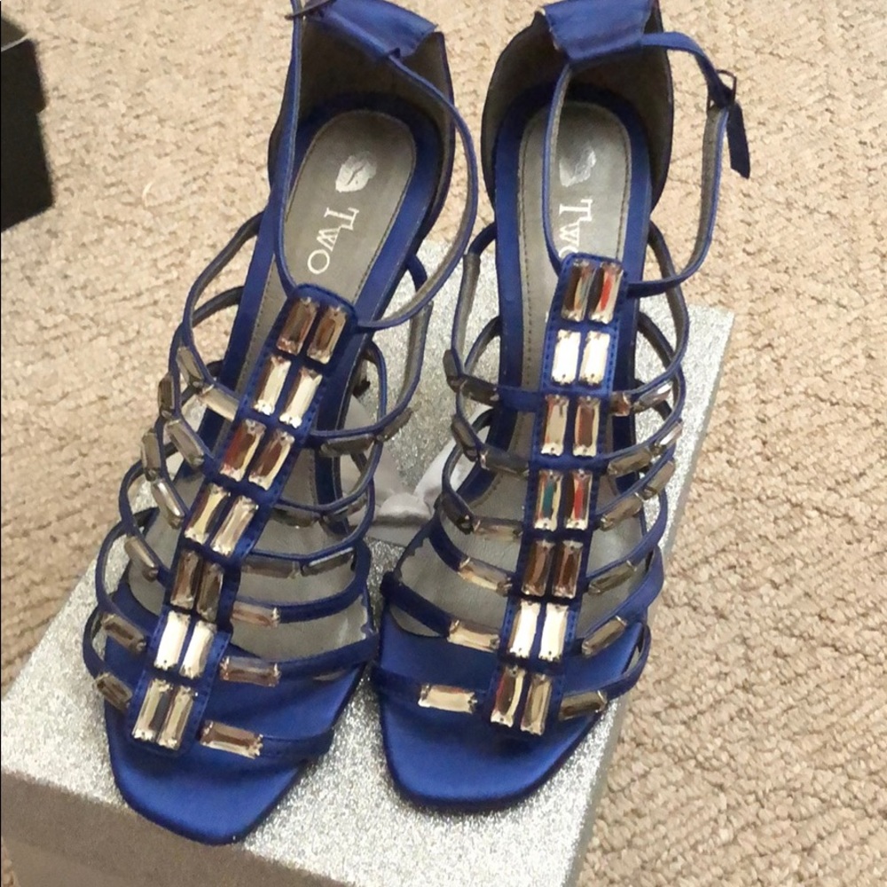 Crystal heels